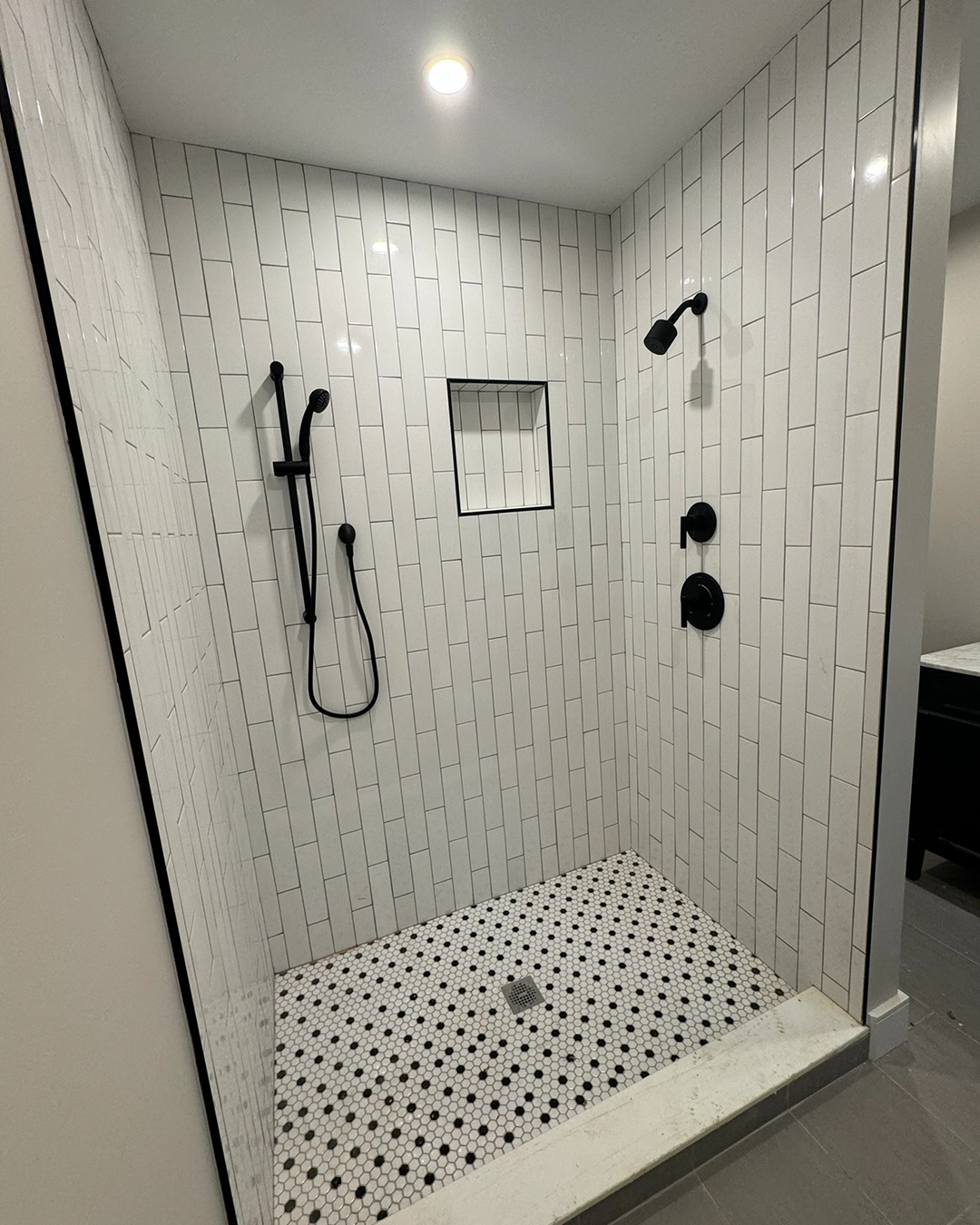 Bathroom remodeling project by B&L Remodeling